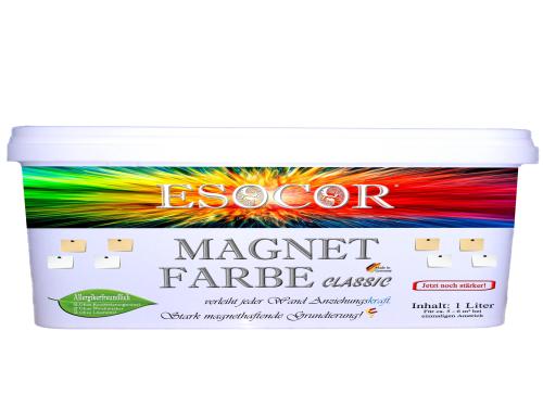 1 Liter ESOCOR MAGNETFARBE CLASSIC + 1 Pin Magnet