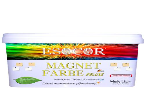 1 Liter ESOCOR MAGNETFARBE DELUXE + 1 Pin Magnet